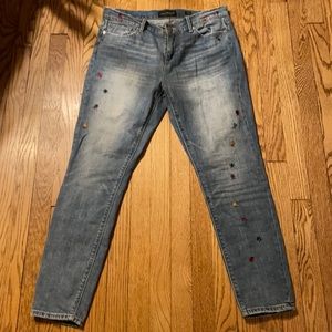 Lucky Brand Lady Bug and Beetle Jeans SIZE 29